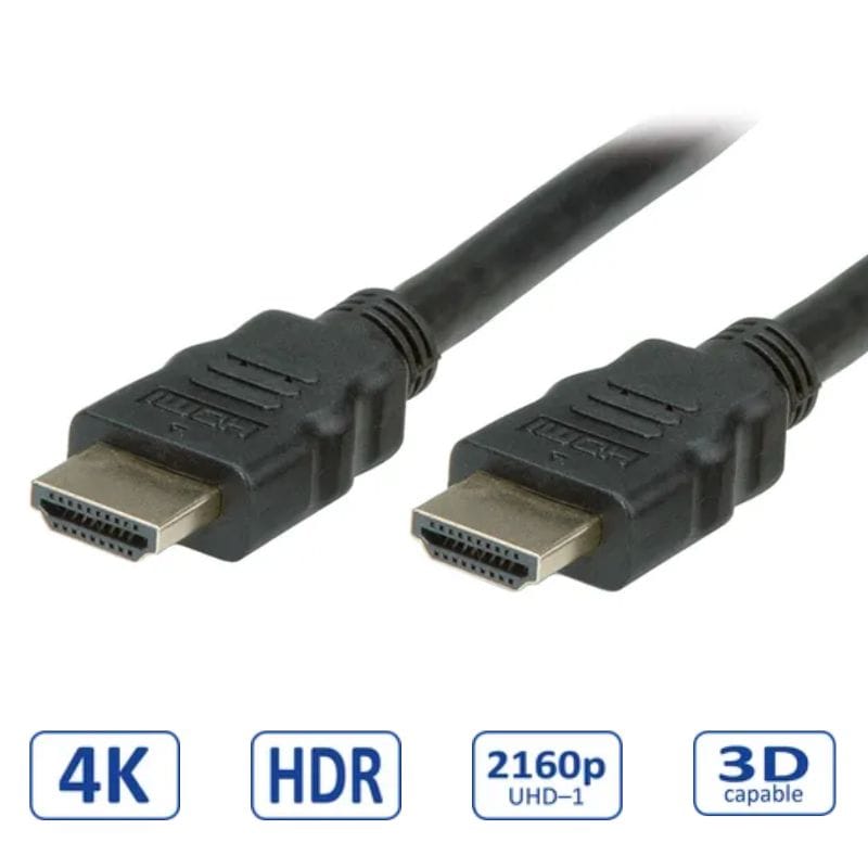 STANDARD HDMI Ultra HD kabel sa mrežom, M/M, v2.0, crni, 3.0m