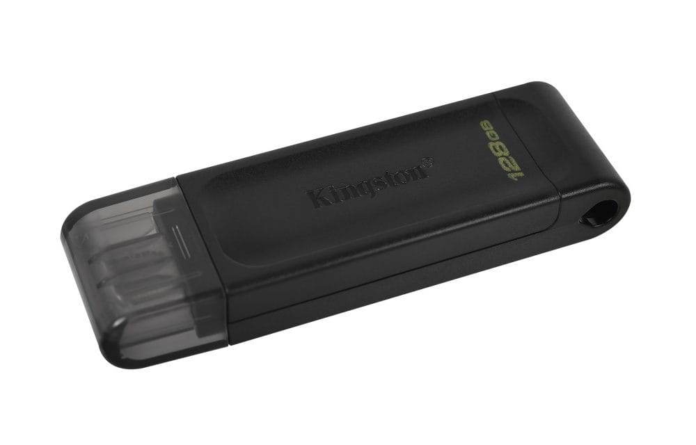 Alternative view of KINGSTON 128GB USB-C 3.2 Gen1 DT 70