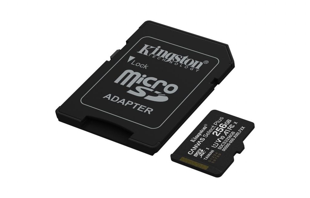 Alternative view of Kingston Canvas Select Plus G3 256GB Micro SD memorijska kartica