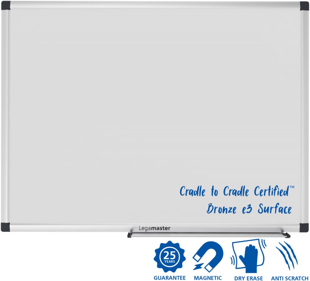 Ploča magnetna 60x45 cm aluminijski okvir Unite Plus Legamaster 7-108235 bijela - Slika 6
