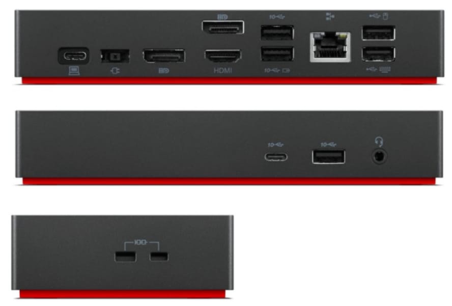 Alternative view of LENOVO ThinkPad Universal USB-C Dock
