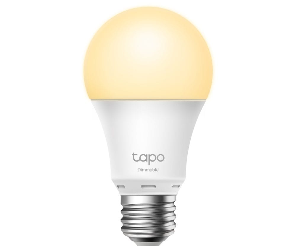 TP-Link Tapo Smart Wi-Fi žarulja E27, 8.7W, 806lm, 2700K dimabilna, glasovna kontrola (Amazon Alexa & Google Assistant)
