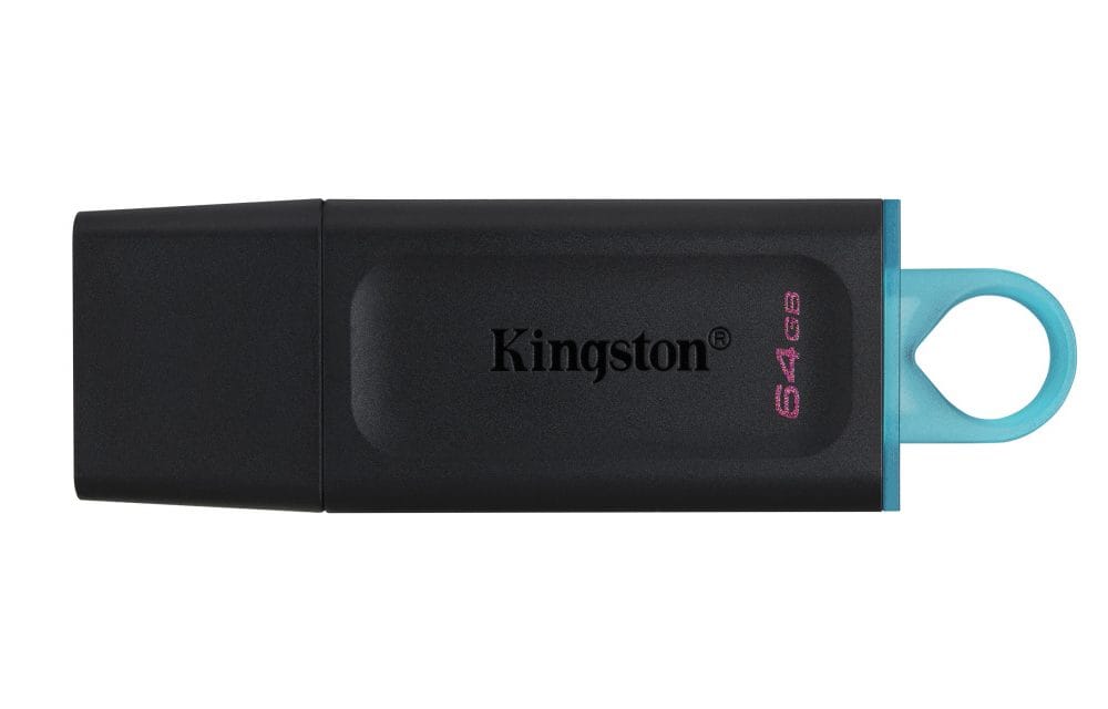 KINGSTON 64GB USB3.2 Gen1 DT Bk+Teal