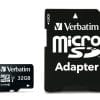Verbatim memorijska kartica PRO Micro SDHC 32GB, U3, A2, V30, Class 10 Card + adapter