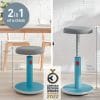 Stolica ergonomska Sit-Stand 2u1 Ergo Cosy Active Leitz 65180061 plava - Slika 2