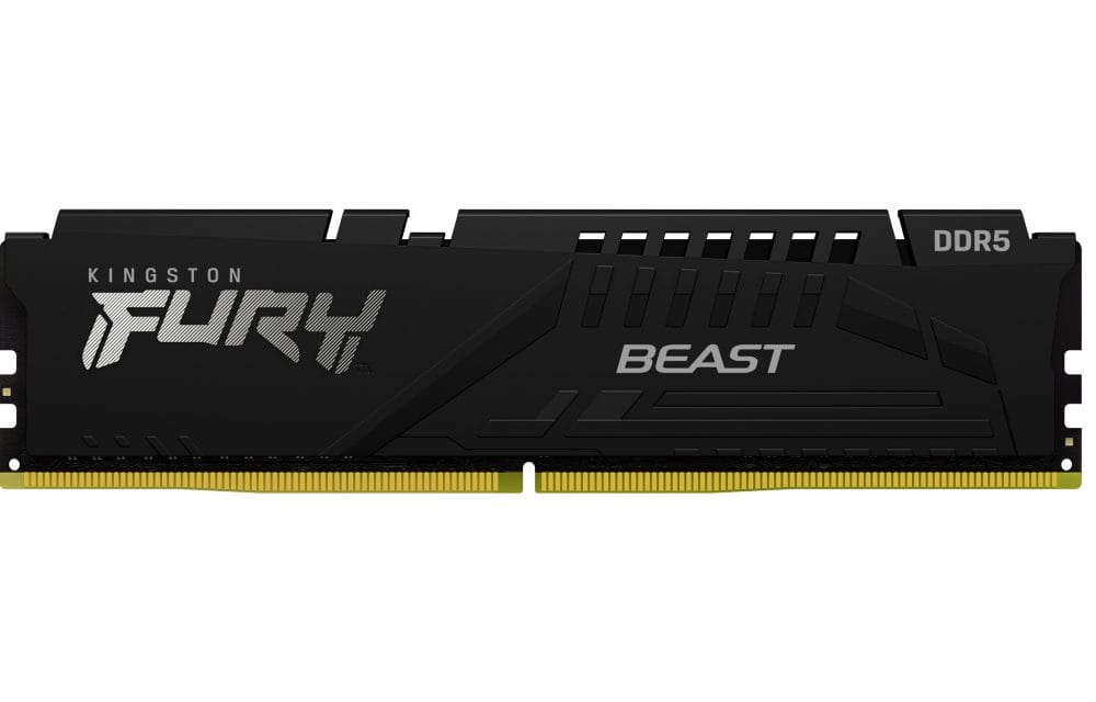 Alternative view of MEM DDR5 32GB 6000MHz FURY Beast KIN (XMP)