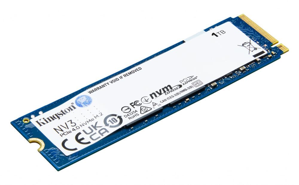 Kingston SSD 1TB NV3 M.2 2280 PCIe 4.0 NVMe