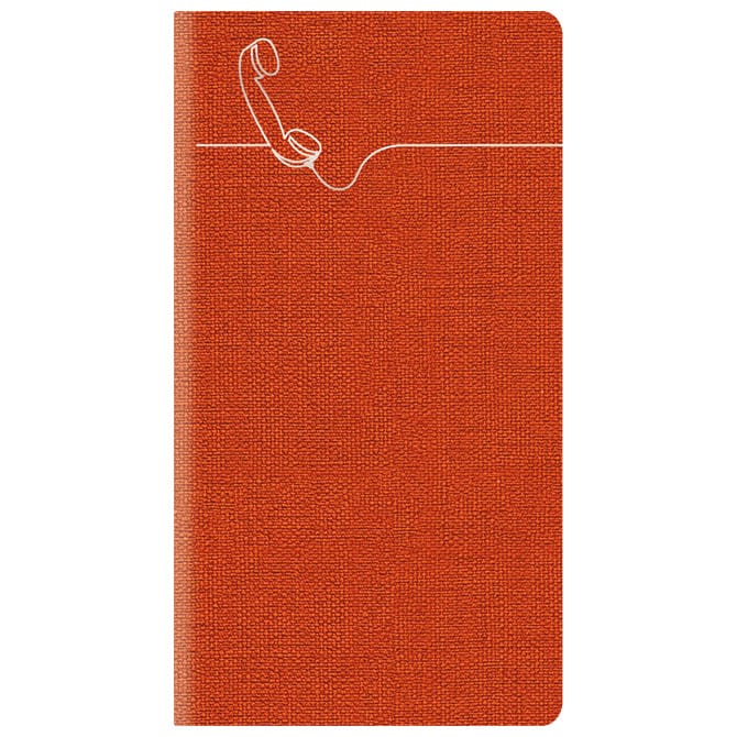 Adresar telefonski  70x150 mm A-Z Colere E42 narančasti