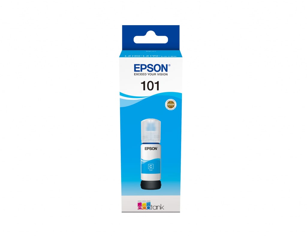 Tinta Epson 101 L4150 Cyan EcoTank 70ml C13T03V24A
