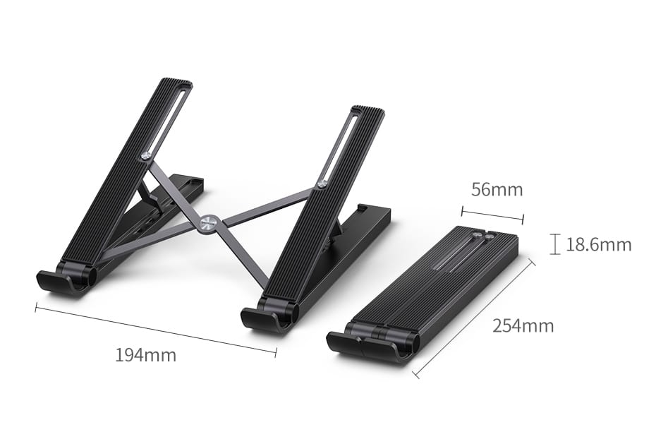 UGREEN X-Kit stalak za prijenosnik 5-u-1 HUB USB Type C - 2x USB 3.2 Gen, HDMI 4K 30 Hz, 3D, SD/microSD čitač - Slika 9