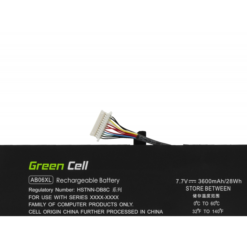 Green Cell (HP182) baterija 3600mAh, 7.7V AB06XL za HP Envy 13-AD102NW 13-AD015NW 13-AD008NW 13-AD100NW 13-AD101NW - Slika 5