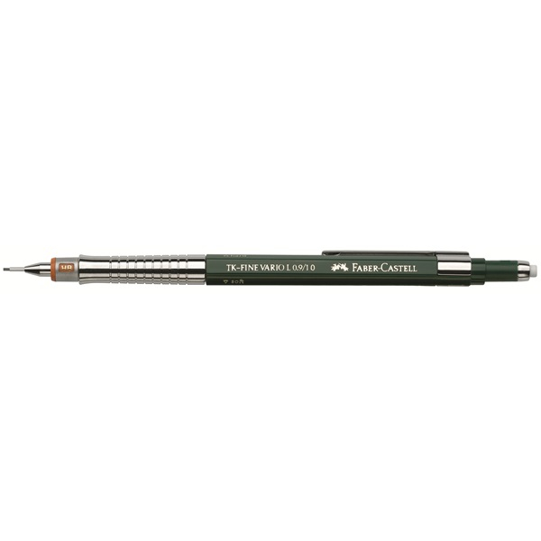 Olovka tehnička 0,9 mm TK-Fine Vario L Faber-Castell 135900 zelena