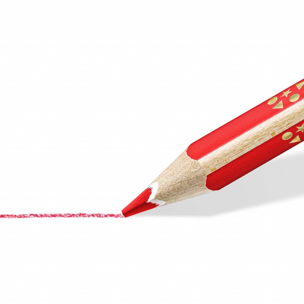 Boje drvene jumbo Noris Club Staedtler 1284-0 bijele