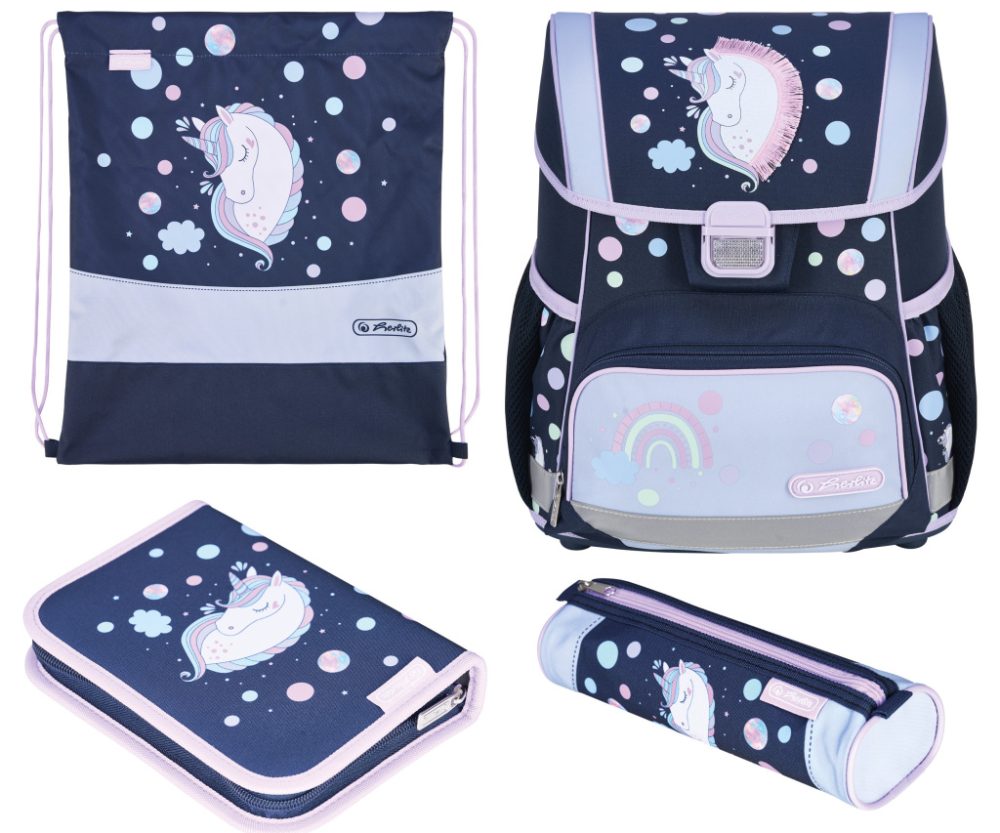 Torba školska anatomska 4/1 Loop Unicorn Dreams Herlitz 50049004