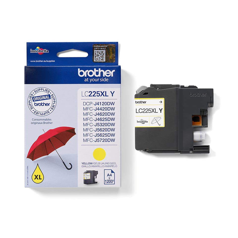 Tinta Brother LC-225 XL Yellow - Slika 2