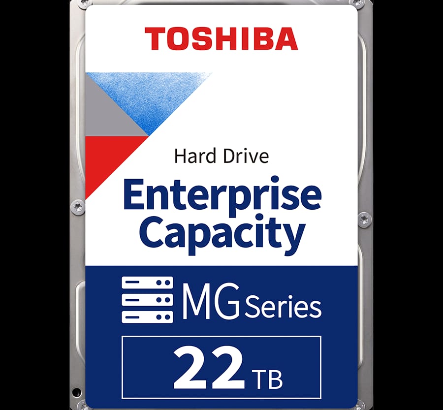 HDD Server TOSHIBA MG10 22TB MAMR 512e, 3.5'', 512MB, 7200RPM, SATA, SKU: HDEB00NGEA51F
