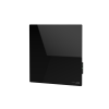 AENO Premium Eco Smart Quadro Wall Heater, 500W, 50x50 cm., Tempered glass, Infrared+convection heating type, LED display Plug type: Europe (E/F type), BLACK, , Made in Poland