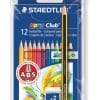 Boje drvene 12boja+gumica+olovka grafitna Noris Colour Staedtler 61 SET6 blister