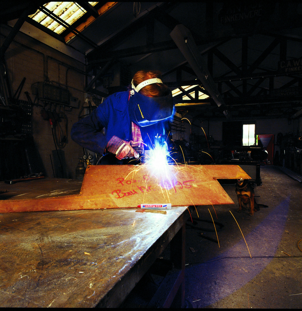 Marker industrijski painter permanentni 10 mm Edding 950 bijeli - Slika 5