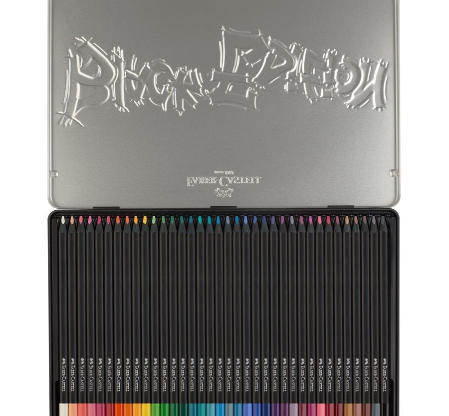 Alternative view of Boje drvene  36boja metalna kutija Black Edition Faber-Castell 116437