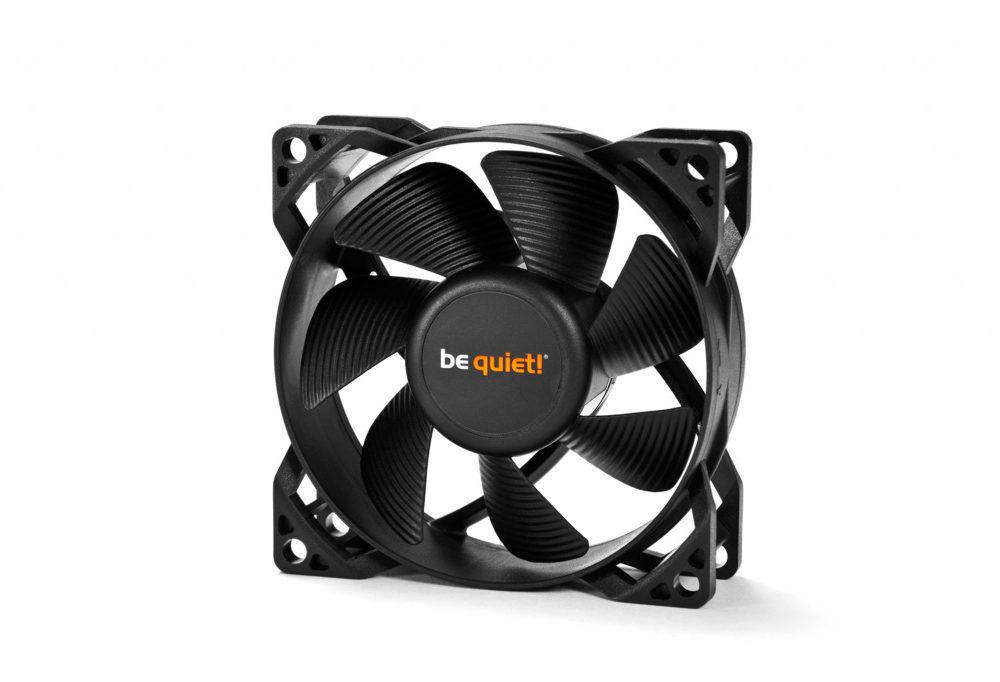 Be quiet! Pure Wings 2 ventilator za kučište 80mm, crni