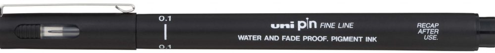 Marker Uni PIN01-200 crni rapidograf