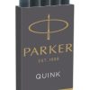 Tinta za nalivpero patrone pk5 Parker 1950382 crna