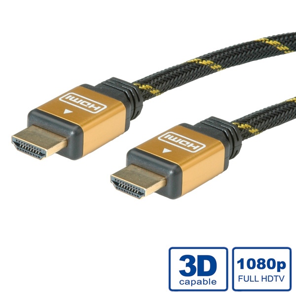 Alternative view of Roline GOLD HDMI kabel, M/M, 20m (pozlaćeni konektori)