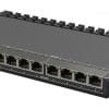 Mikrotik RouterBOARD RB5009UG+S+IN, ARMv8 CPU, 1GB DDR4 RAM, 1GB NAND, 1×2.5Gbit LAN, 7×1Gbit LAN, 1xSFP+ port, RouterOS L5, metalno desktop kućište, PSU
