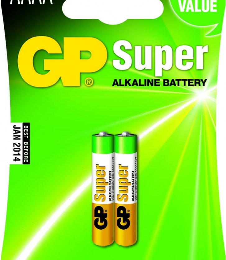Baterija GP AAAA 1.5V (paket sa dvije)