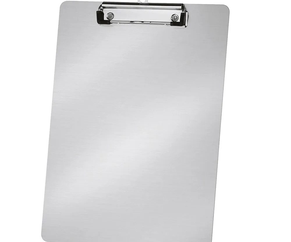 Ploča klip A4 aluminijska Lebez 7720 srebrna blister