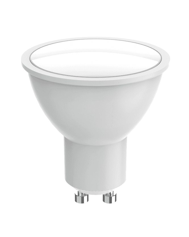 Alternative view of WOOX WiFi Smart LED Spot RGB+CCT žarulja GU10, 5.5W, 400lm, 2700-6500K, WooxHome app, glasovna kontrola - Alexa & Google Assistant (R9076)