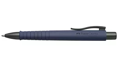Olovka kemijska gumirana Poly Ball Urban XB Faber-Castell 241189 plava