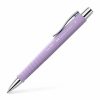 Olovka kemijska gumirana Poly Ball XB Faber Castell 241104 lila - NL