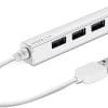 SpeedLink USB Hub 4 port slim bijeli