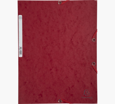 Fascikl klapna s gumicom chartreuse A4 Exacompta 55525E bordo