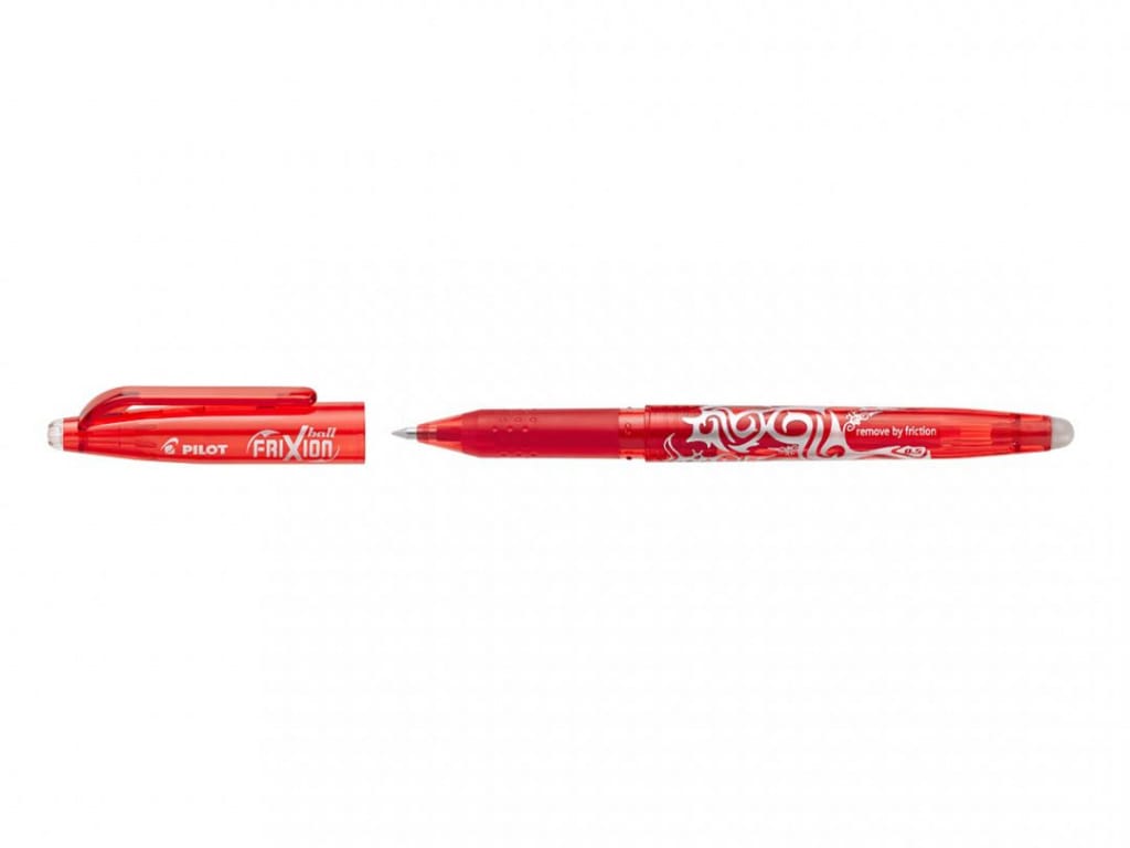 Roler gel 0.5mm Frixion ball crveni piši-briši Pilot BL-FR5-R