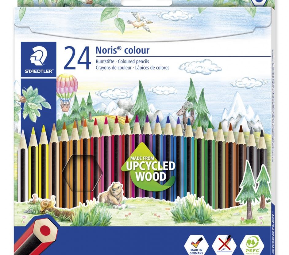 Boje drvene  24boje Noris colour Staedtler 185 C24 blister