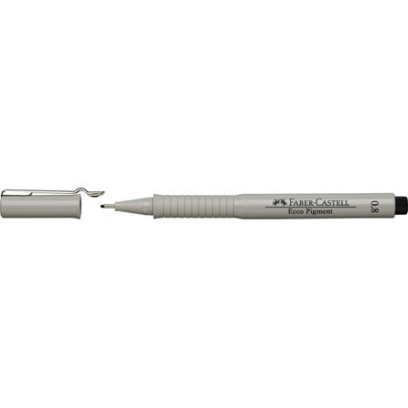 Alternative view of Flomaster za tehničko crtanje 0,8 mm Ecco Pigment Faber-Castell 166899 crni