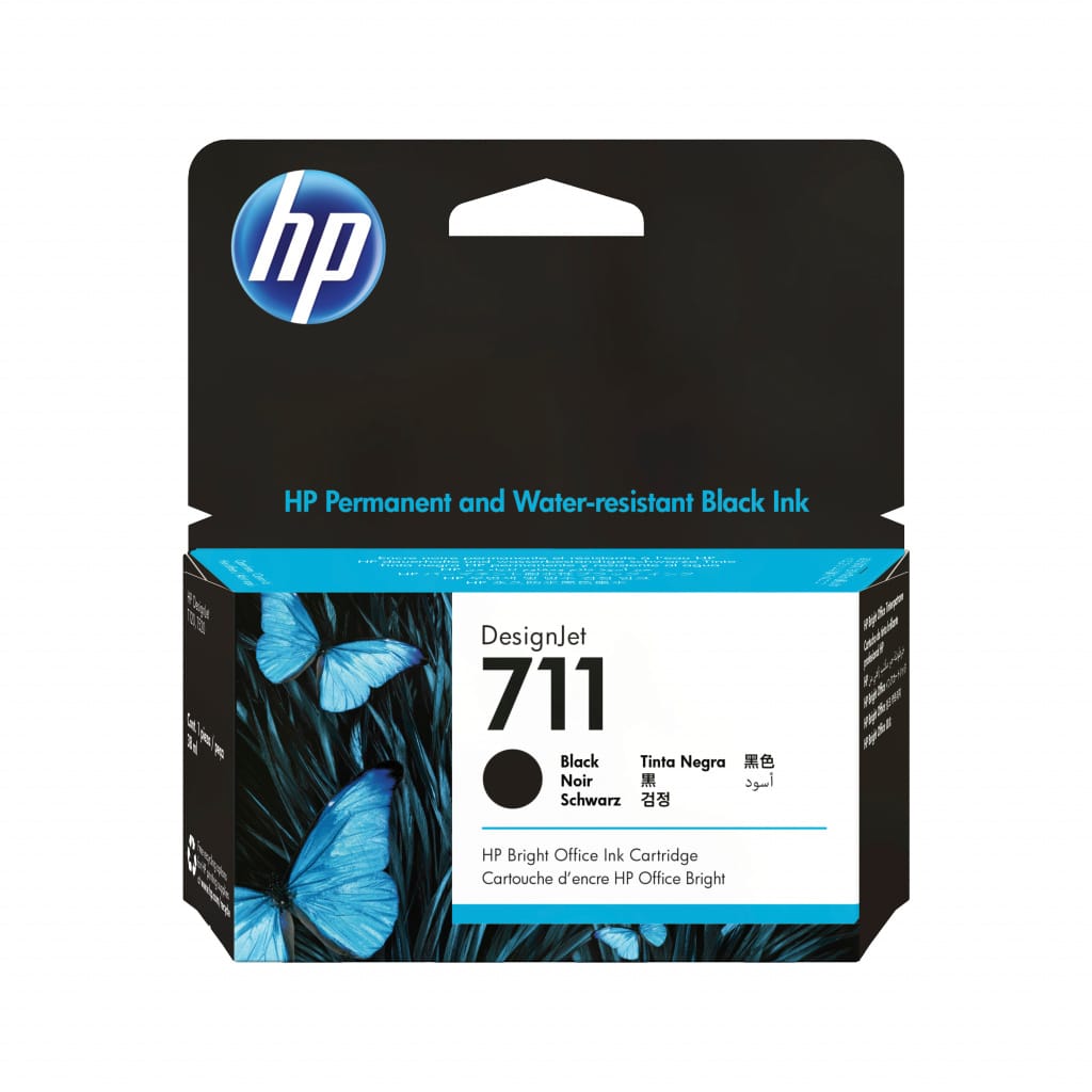Tinta HP No.711 Black CZ129A