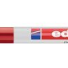 Marker permanentni lakirajući 0,8 mm Edding 780 crveni