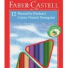 Boje drvene 12boja trokutaste Faber-Castell 120523 blister