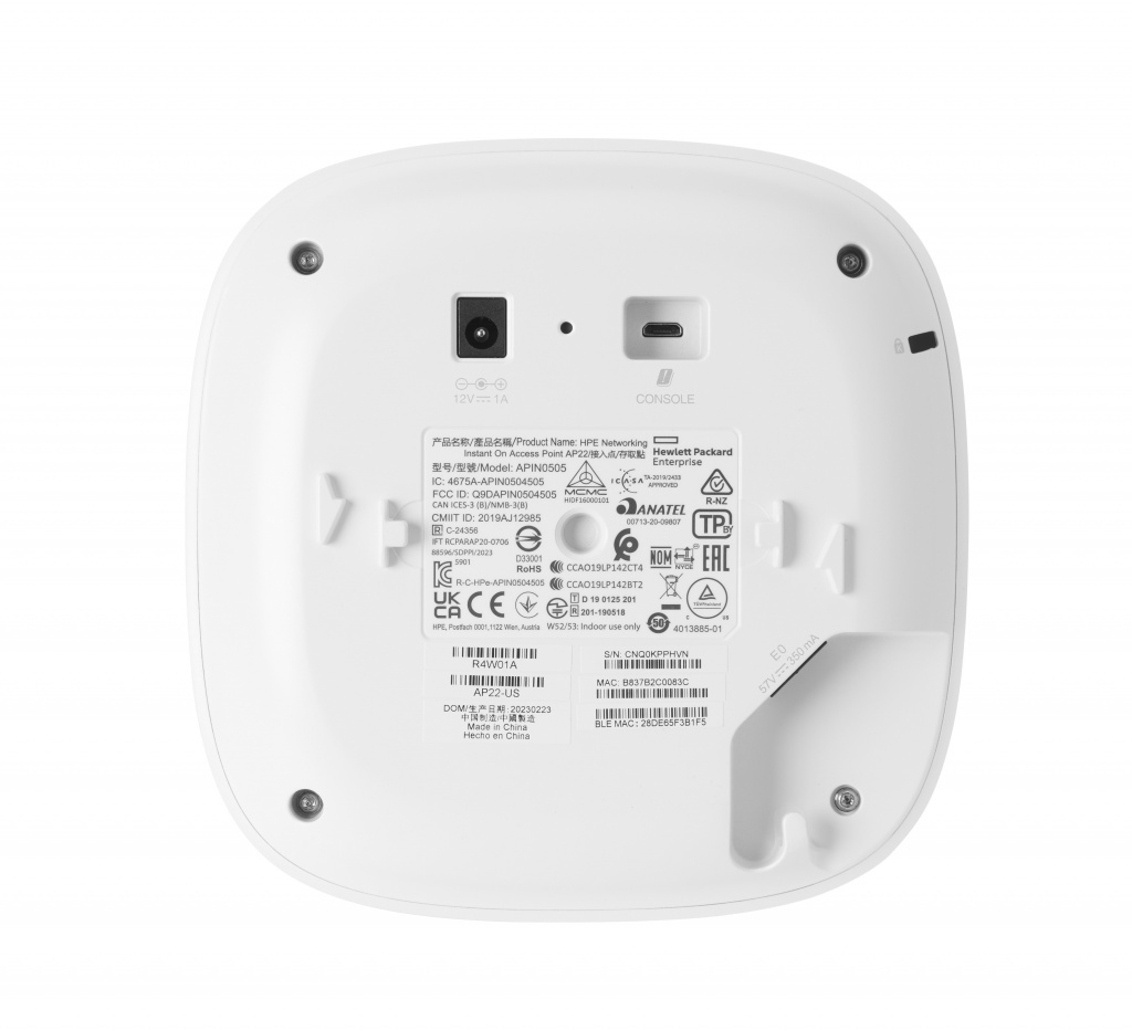 HPE AP ARUBA INSTANT ON AP-22 2X2:2 MU-MIMO - Slika 3