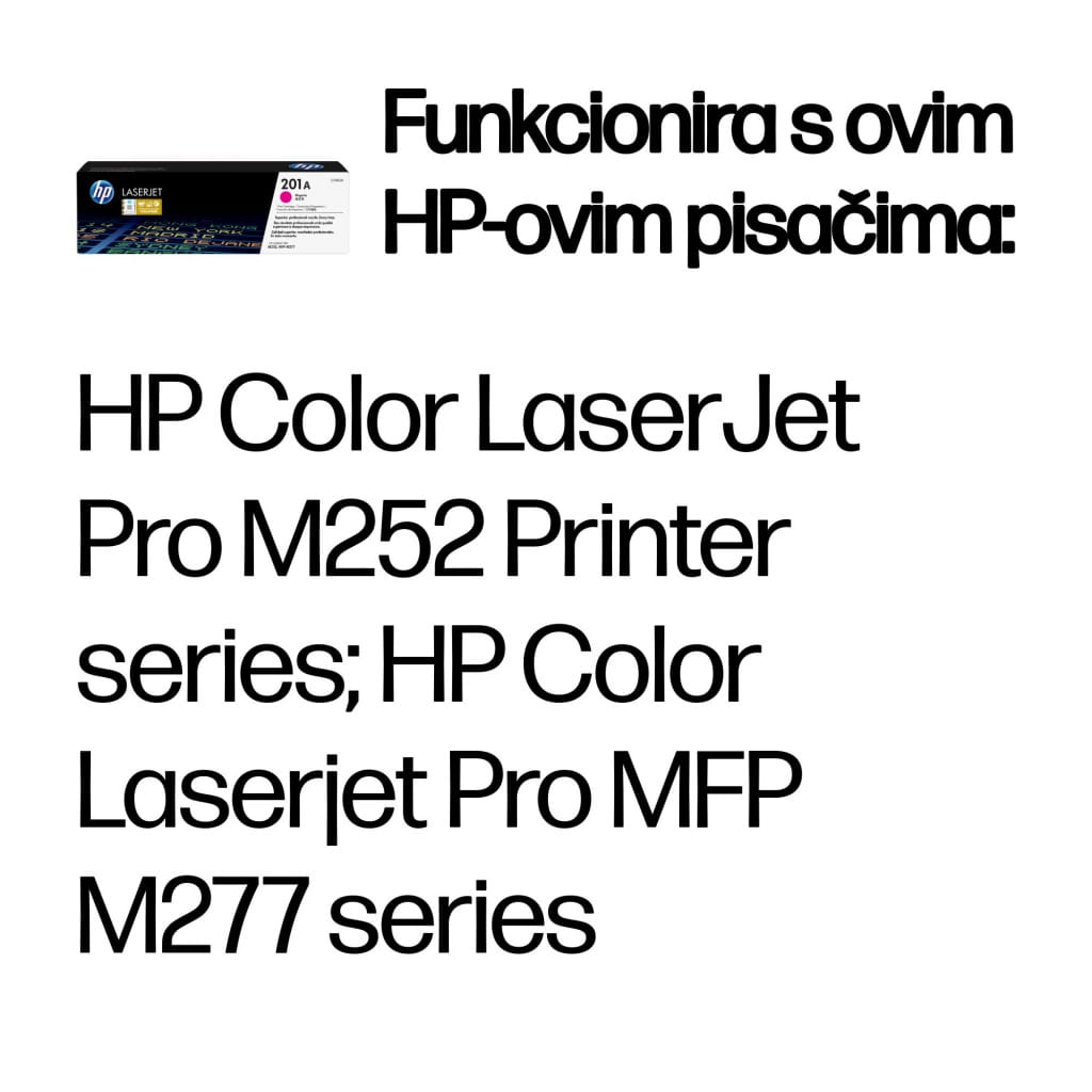 HP 201A Tonercartridge magenta - Slika 2