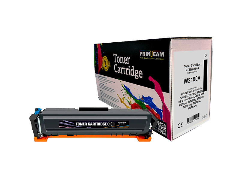 Toner Print-Team HP W2190A Black STARI CHIP