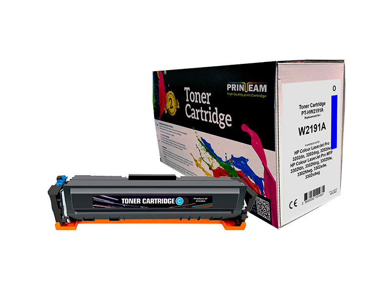 Toner Print-Team HP W2191A Cyan STARI CHIP