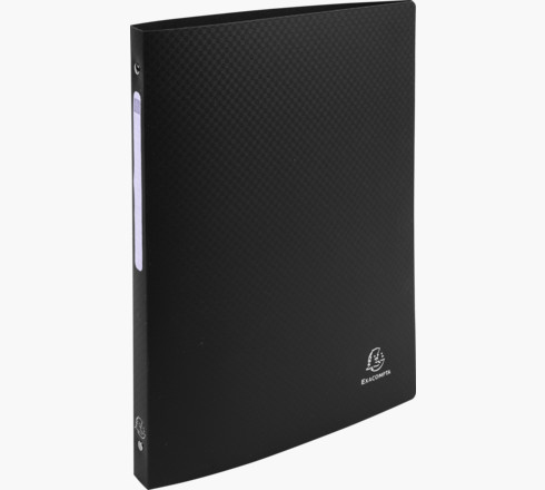 Mapa uložna 4ringa-fi15 mm A4 pp Opaque Exacompta 51191E crna