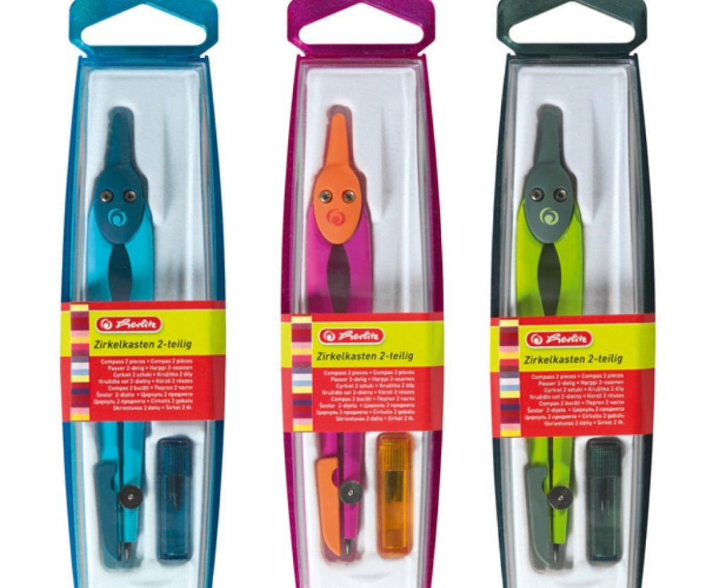 Šestar standardni+mine Herlitz 8710055 (300001322) sortirano blister
