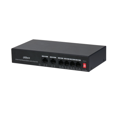 Alternative view of Dahua PFS3006-4ET-36 4-portni PoE switch sa 2 uplink-a