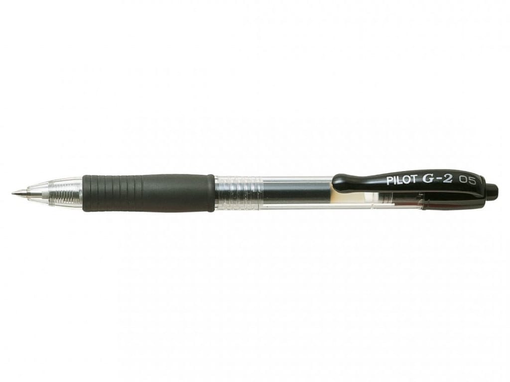 Roler gel grip G2 Pilot BL-G2-5-B crni